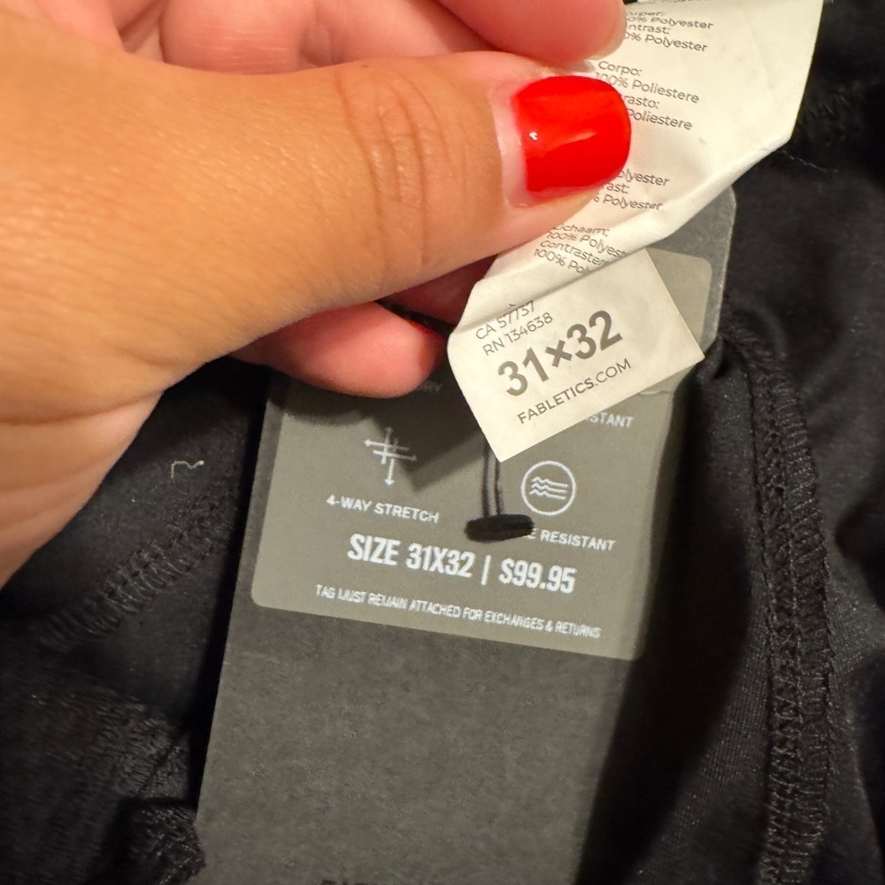 Fabletics The Don 5-Pocket Pant (slim Fit) 31x32 - Picture 8 of 9